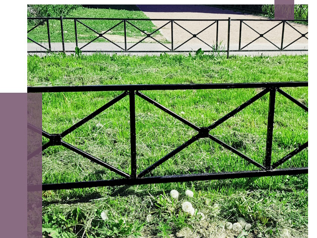 Металлические газонные ограждения в Усинске от 4300 руб.