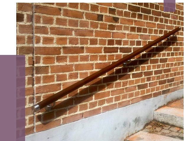 Изготовление пристенных поручней в Усинске от 4454 руб. — ПРОЛЁТ-Снс