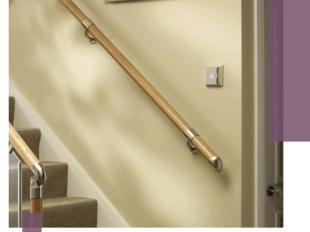Монтаж пристенных поручней профессионально в Усинске