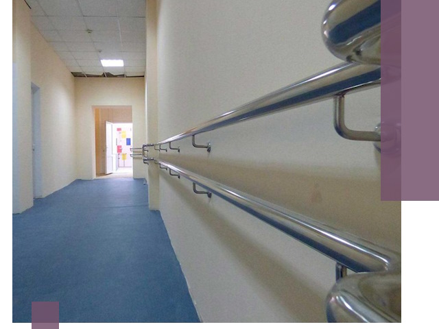 Поручни для инвалидов в Усинске: изготовление и монтаж