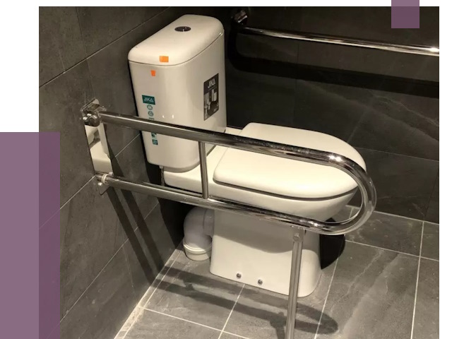 Поручни для санузлов в Усинске от 4300 руб.  | ПРОЛЁТ-Снс