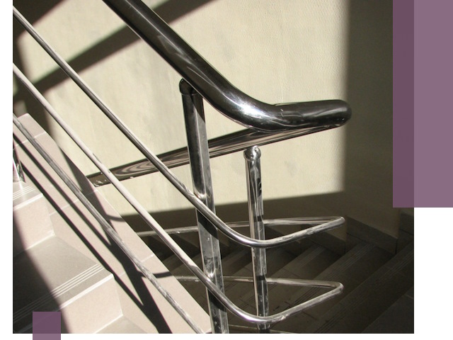 Поручни из нержавеющей стали под ключ в Усинске