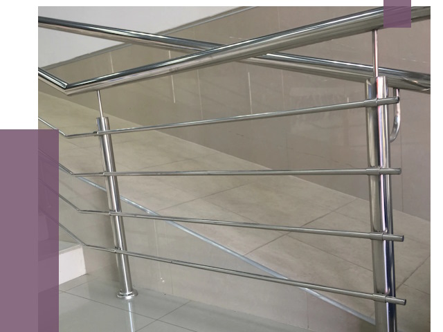 Изготовление поручней из нержавеющей стали в Усинске